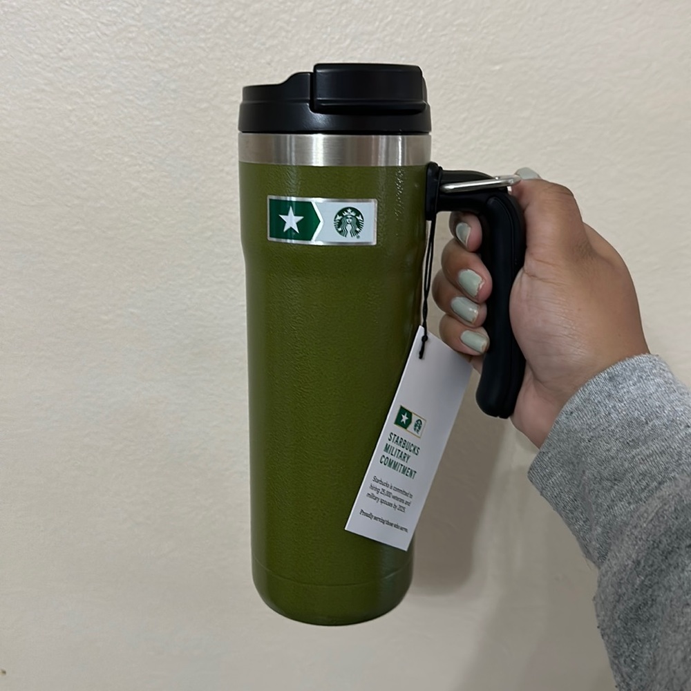 Stanley x Starbucks Green Military 20oz Stainless Steel Tumbler
